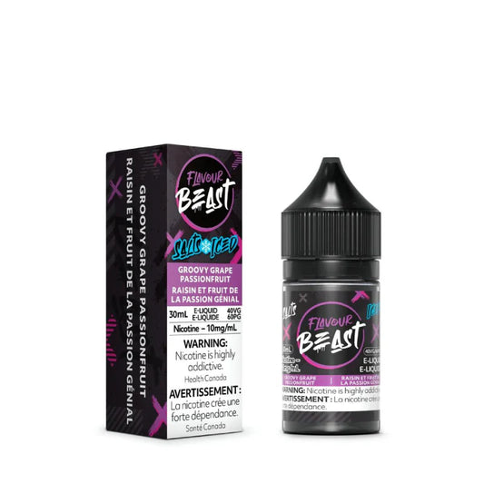 Flavour Beast Salt 30ml Groovy Grape Passionfruit 10MG
