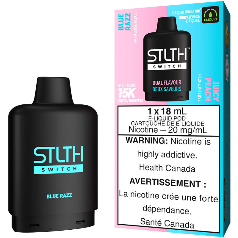 STLTH LOOP 2 SWITCH 15000 Puff - Blue Razz + Juicy Peach