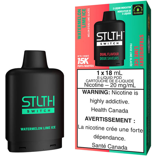 STLTH LOOP 2 SWITCH 15000 Puff - Watermelon Lime Ice + Strawberry Lime Ice