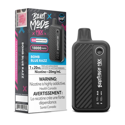 Flavour Beast Max Disposable 18000 puffs Bomb Blue Razz