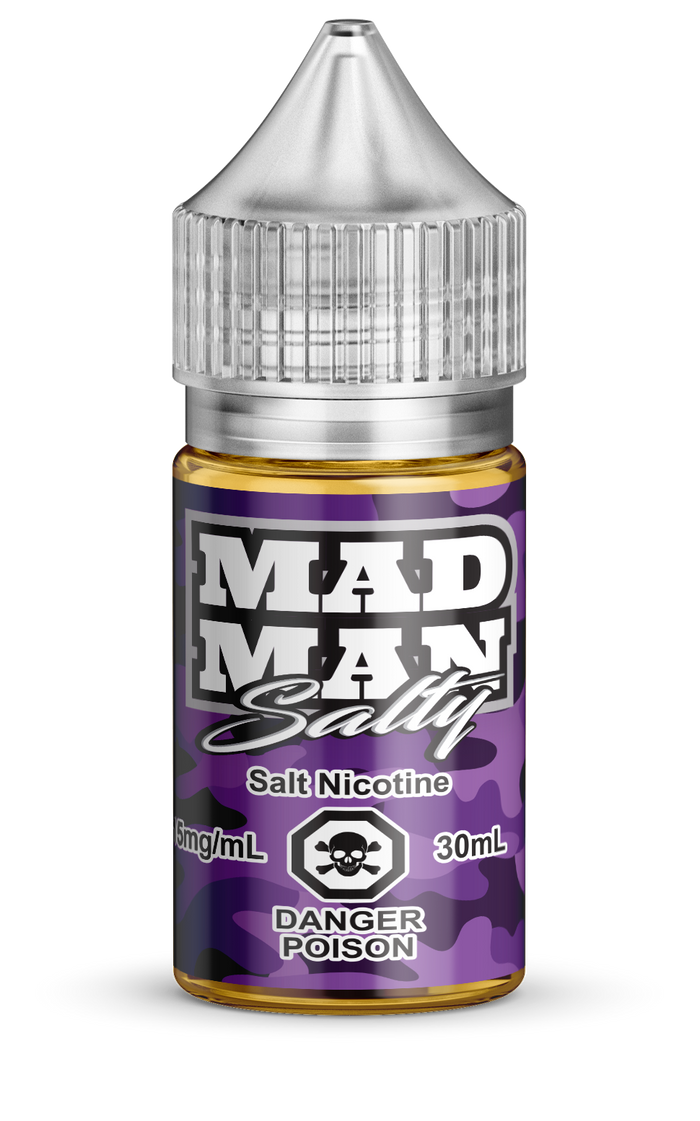 MAD MAN- CRAZY GRAPE SALTS 30ML